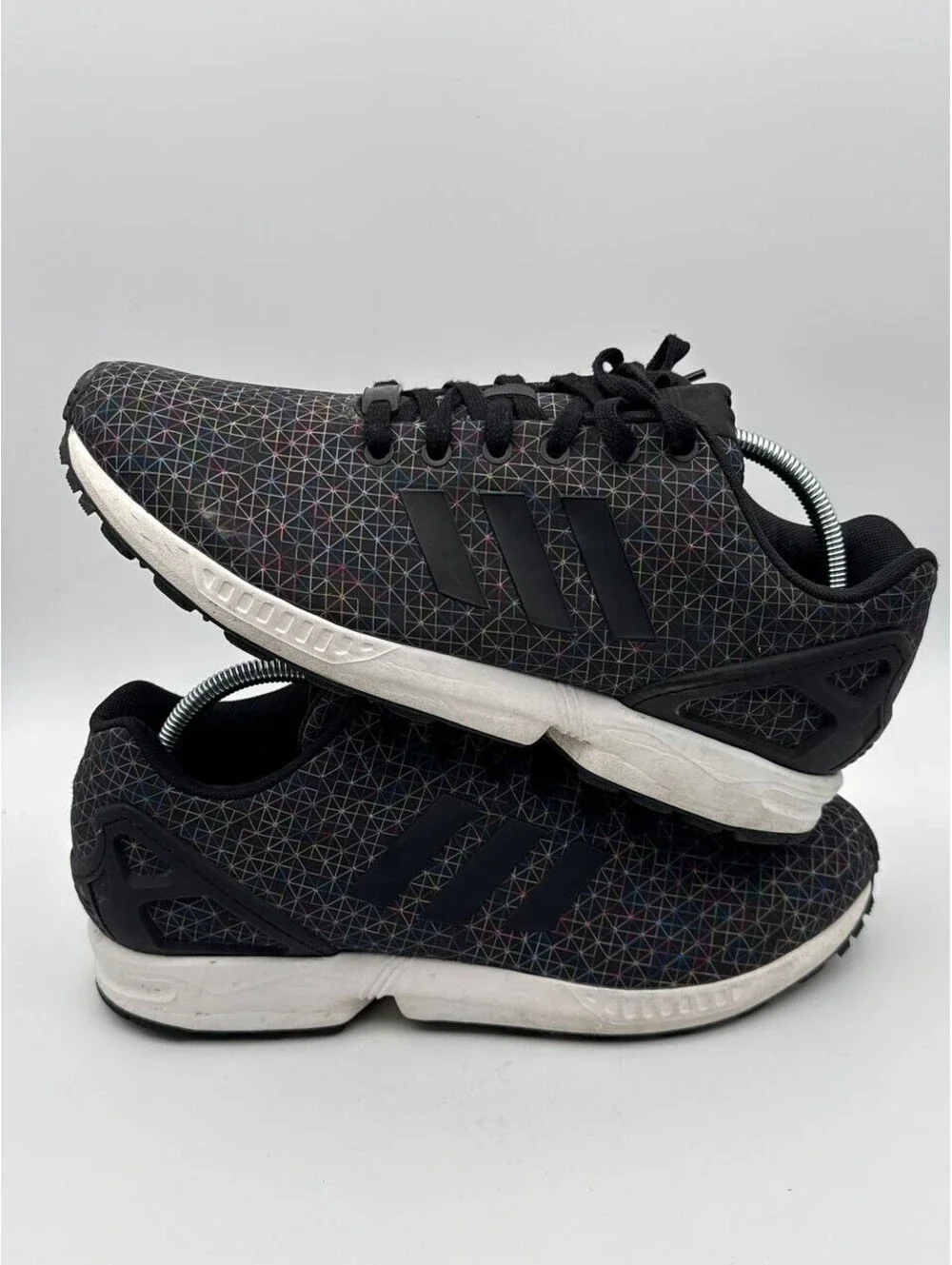 Size 10.5 - Adidas ZX Flux Black - AQ4023